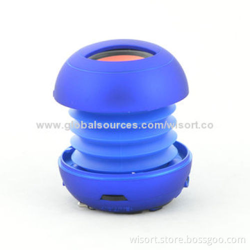 Hot Selling 3.5mm Portable Mini Bluetooth Hamburger Speakers with SIRI/Mic Function